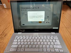 【中古】CX3400FMA-E10035 [ASUS Chromebook Flip CX3(i3-1110G4 8GB SSD128GB 14FHDタッチ ChromeOS)