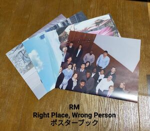 RM Right Place, Wrong Person ポスターブック　ナムジュン　BTS