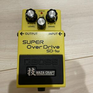 BOSS/WAZA CRAFTシリーズ SUPER OverDrive SD-1W 【ボスMade in Japan】