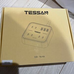 USB付き電源タップ　TESSAN 未開封