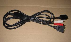 PS/PS2/PS3 for D terminal cable after market goods ( used )