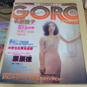 ゴロー GORO　1981年5月14日号　名取裕子 ピンナップ+11P　水野ますみ/黒木真由美