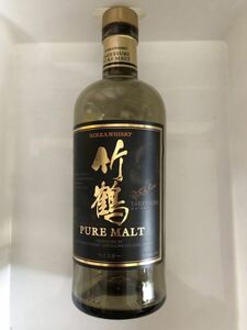 【空き瓶】竹鶴　ピュアモルト　ウイスキー　 ７００ml