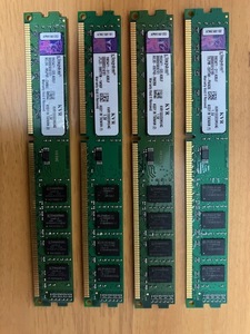 【動作確認済み】デスクトップ用 DDR3 メモリ 4GB PC3-12800 ×4枚セット