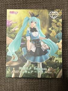 [ новый товар нераспечатанный ] Hatsune Miku princess AMP фигурка Alice ver