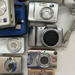 1円~デジカメまとめ Canon IXY Kyocera SONY Nikon Coolpix OLYMPUS CASIO EXILIM FUJIFILM (ジャンク品 動作未確認 GK70114)の画像6