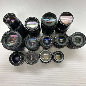 1 jpy ~ lens summarize MINOLTA SIGMA Canon TAMRON OLYMPUS OSAWA TAKUMAR ( junk operation not yet verification GK70124)