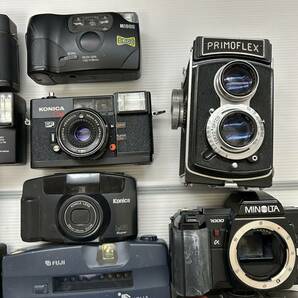 1円~フィルムカメラまとめ Kyocera MINOLTA FUJI FUJICA RICOH KONICA OLYMPUS FUJIFILM PRIMOFLEXなど (ジャンク品 動作未確認 GK70116)の画像5