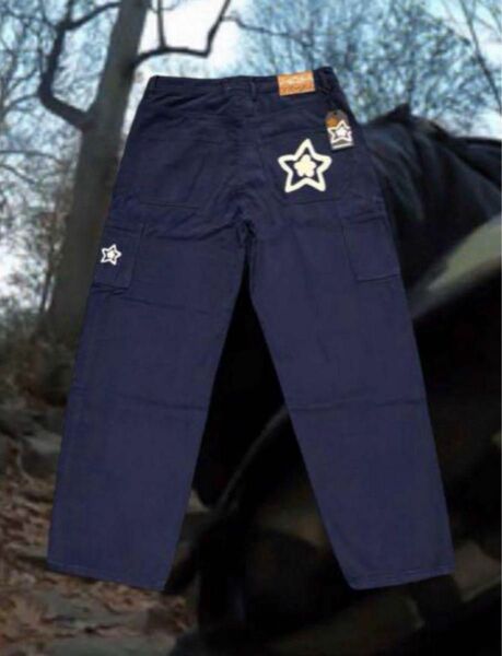 最終値下げ　STAR TEAM CARPENTER JEANS デニム34 スターチーム