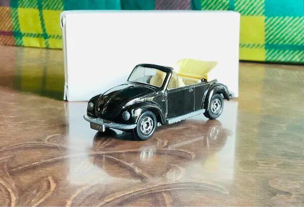 ミニカー トミカ　 フォルクスワーゲンビートルカブリオレ　 TOMICA 当時物　青箱　VW