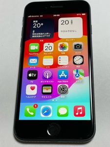 【2399】iPhone SE2（第2世代) 64GB バッテリー最大容量92％ SIMロック解除済み 国内版SIMフリー ブラック black 黒 残債無し