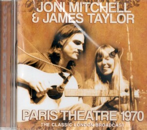 【新品CD（輸入盤）】Paris Theatre 1970 / Joni Mitchell & James Taylor　ジョニ・ミッチェル　ジェイムス・テイラー