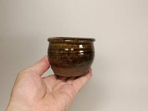 [ tea dog ] sake cup become . middle Seto .... Edo from Meiji era 