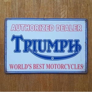  Triumph TRIUMPH табличка 