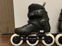 試走のみ　POWERSLIDE Next Core 110 Inline Skates Black EU 44-45 パワースライド 28.5cm ローラーブレード　オフトレ　ROLLERBLADE _画像6