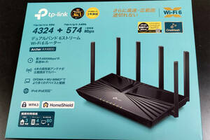 TP-Link двойной частота 6 Stream Wi-Fi 6 маршрутизатор Archer AX4800 подставка дополнение 