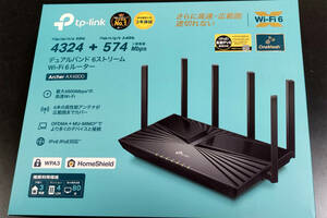 TP-Link デュアルバンド 6ストリーム Wi-Fi 6ルーター Archer AX4800 スタンドおまけ