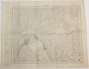 【古地図】諏訪　五万分一地形圖長野十六號(共十六面)　昭和9年　大日本帝国陸地測量部★tr.80