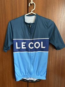  редкость LE COL Sport Heritage Jersey XS летний короткий рукав джерси 