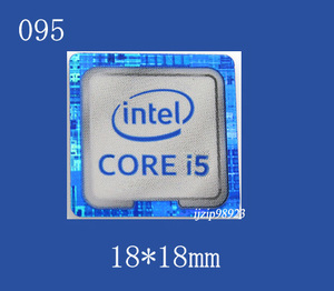 即決095【 CORE i5 】エンブレムシール追加同梱発送OK■ 条件付き送料無料 未使用