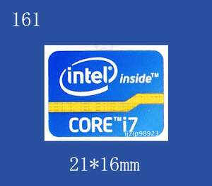  prompt decision 161[ CORE i7 ] emblem seal addition including in a package shipping OK# conditions attaching free shipping unused 