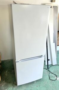 ■ 動作品 良品 ヤマダセレクト製　ノンフロン冷凍冷蔵庫　YRZ-F15J 2ドア 156L 右開き ホワイト 2022年製