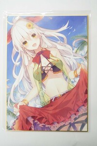 xa05 三嶋くろね summergirl 色紙