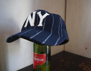 COOPERSTOWN BALL CAP クーパーズタウン ボールキャップ NYロゴ 7 1/2 アメリカ製