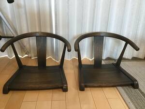 飛騨産業　プロビンシャル　PROVINCIAL 座椅子　現在定価111,100円(1脚) 2脚セット