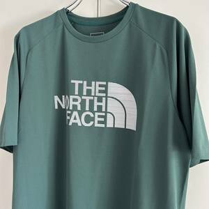 THE NORTH FACE ノースフェイス ドライ ロゴTシャツ XL ロゴプリント アウトドア 大きいサイズ NT12376