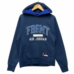 NIKE ナイキ 品番 DA2984-414 fragment AIR JORDAN スウェット パーカー ネイビー サイズL 正規品 / 34342