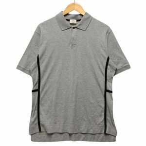 HERMES Hermes Serie polo-shirt gray size XL domestic regular goods / 34407