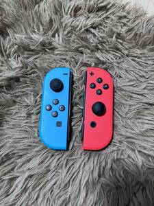 Nintendo Switch Joy-Con 左右セット ネオンレッド ネオンブルー 動作確認済