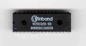 WINBOND 2M FLASH EEP ROM W29C20C　5個1セット MOD等に　残り2セット