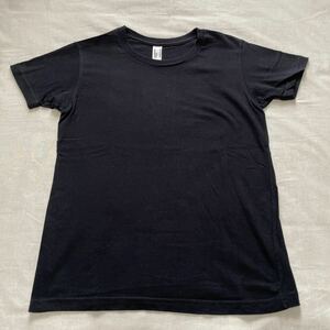 アメリカンアパレル　American Apparel キッズ　子ども　Tシャツ　ブラック size 10 130