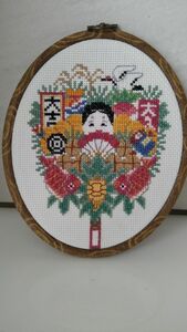 ハンドメイド 刺繍 クロスステッチ