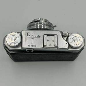  コニカ Konica II 24x36 Hexanon 50mm F2.8 レンジファインダー カメラ s5568 シャッターOK ⑥の画像2