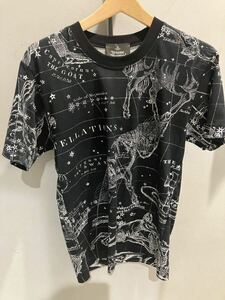 送料込●新品● Vivienne Westwood 半袖Tシャツ44 黒G 日本製 オーブ 星座 コットン100% ヴィヴィアンウエストウッド ビビアン