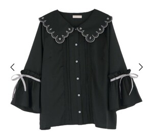 axes femme POETIQUE playing cards embroidery ska LAP collar blouse 