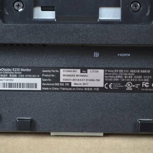 4714 HP 23型ワイド E232 フルHD ゲーミング HDMI/DP端子 IPSパネル 回転・從型表示 LED ディスプレイの画像8