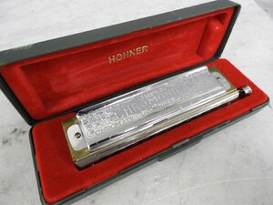 * HOHNER horn na-THE SUPER CHROMONICA harmonica case attaching * used *