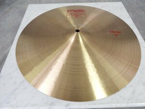 ☆ PAISTE 2002 パイステ クラッシュシンバル CRASH 18 ☆中古☆