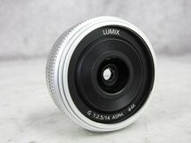 ☆ Panasonic パナソニック H-H014 LUMIX G 1:2.5/14 ASPH. レンズ ☆現状品☆_画像3