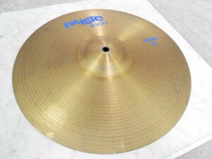 * PAISTE paiste 2000 CRASH 16 тарелки * б/у *