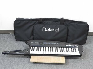 ☆ Roland ローランド AX-SYNTH 49鍵 シンセサイザー ショルダーキーボード ケース付き ☆中古☆