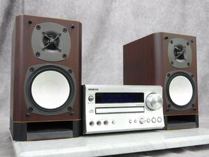 ☆ ONKYO オンキョー CR-D2/レシーバー + D-D2E/スピーカーペア ☆中古☆