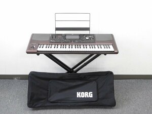 * KORG Korg Pa1000 PROFESSIONAL ARRANGER synthesizer stand * case attaching * used *