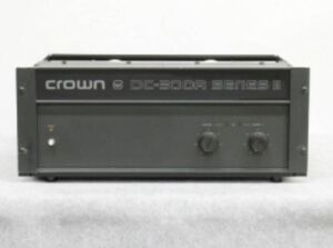 【完動品】アムクロン クラウン dc300a series II パワーアンプ