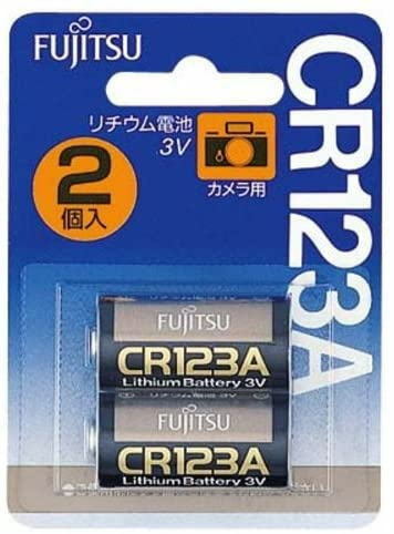 富士通 FUJITSU FDK カメラ用リチウム電池　CR123AC(2B)N 2028年1月期限