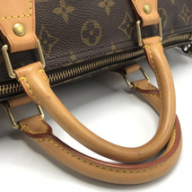 【中古】LOUIS VUITTON スピーディ30 ボストンバック M41526 ブラウン モノグラム ルイ・ヴィトン[240010431089]_画像4